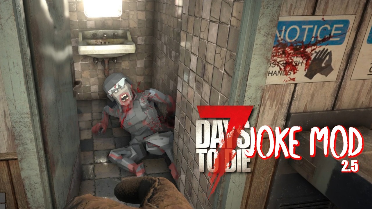 No more walkin'! | 7 Days to Die 2.5 Joke Mod | Day 5