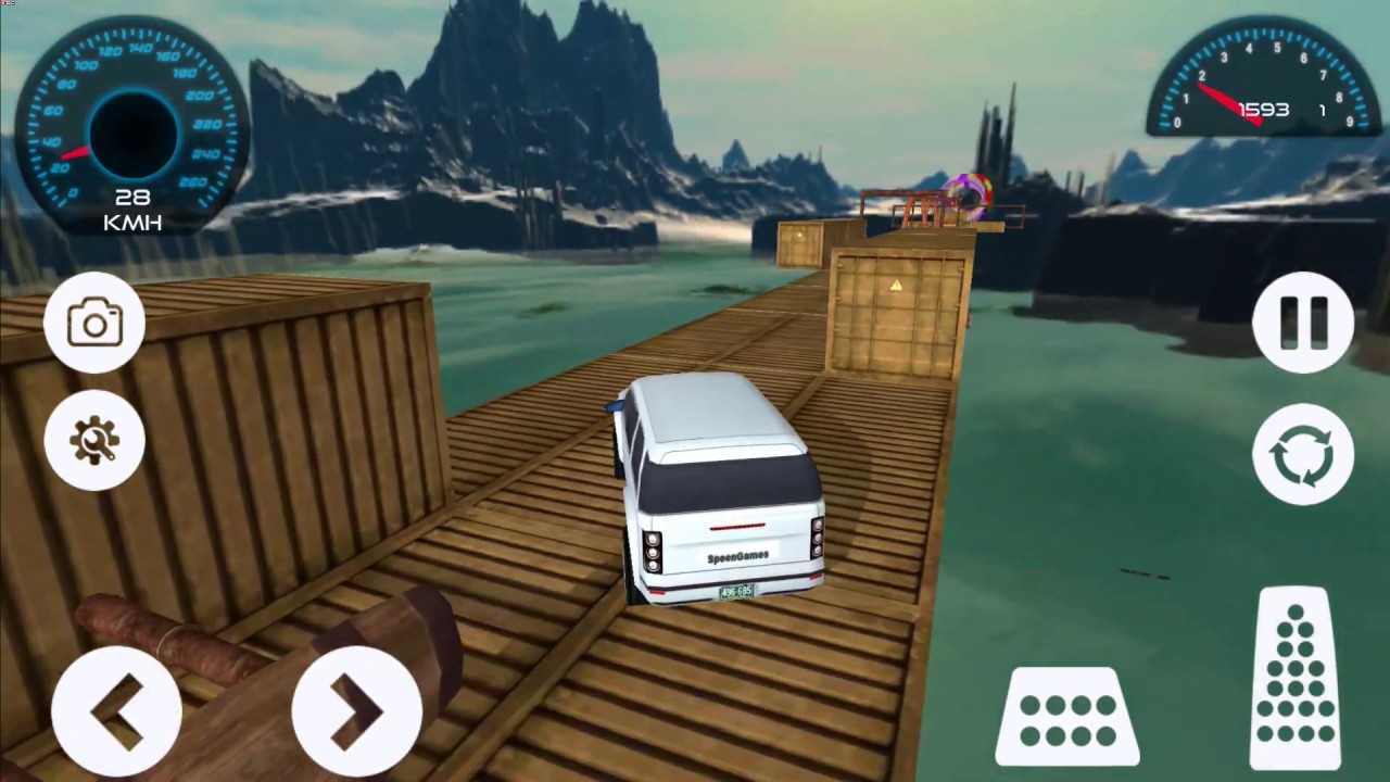 Prado Stunts 3D - Super Car Impossible Tracks Games - Android Gameplay FHD #2