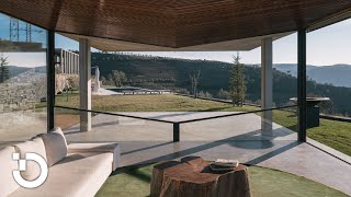 The Motorized Guillotine Window | House in Armamar