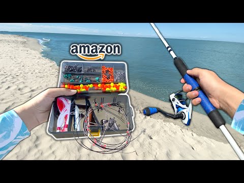 The MOST EXPENSIVE  Saltwater Fishing Kit!! (Fishing Challenge) 