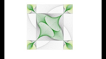 Geometry Artwork - Draw Spiral Triangle Pattern