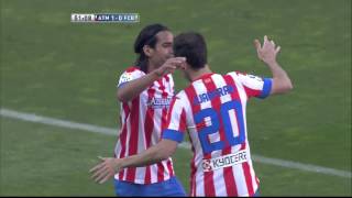 Falcao Vs Barcelona 12.05.13