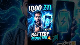 9020mAh Phone 😳 | iQOO Z11 is a BATTERY MONSTER 🔥 #IQOOZ11 #ShiftingTech #TechShorts