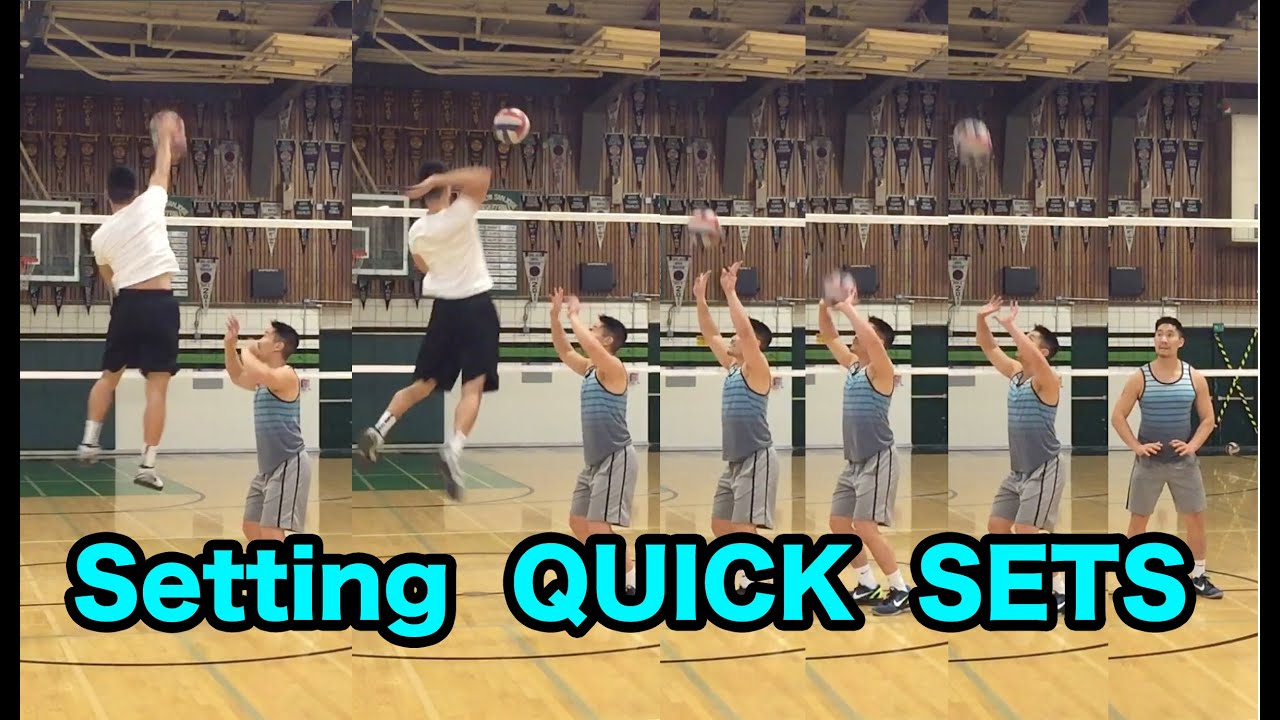 Setting QUICK SETS - How to SET a Volleyball Tutorial