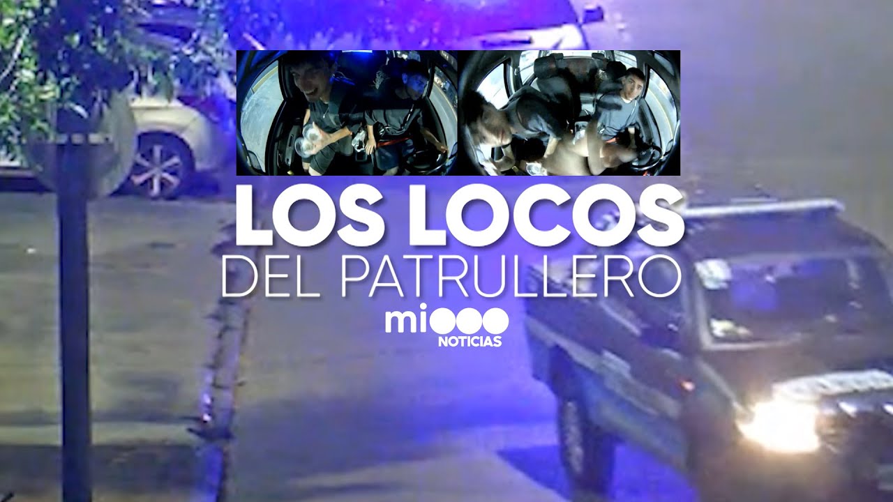 Los LOCOS del PATRULLERO: el DIÁLOGO COMPLETO dentro de la CAMIONETA - Telefe Noticias
