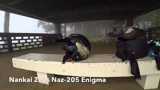 【 NANKAI ZEUS ENIGMA ( helmet )】濃霧の中で シャベリよる、誰が、ワシが。( Dense fog )