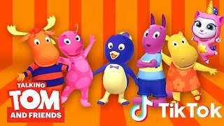 The Backyardigans - Into The Thick Of It My Talking Tom Friends Singing Tik Tok Song 2021