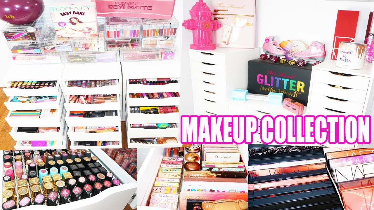 Makeup Collection & Organization 2019! Part One.
