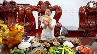 Về quê Phan Diễm bất ngờ trúng Vé Số lớn ăn Vịt bằm xào cuốn bánh tráng Canh Chua lươn đồng Miền Tây