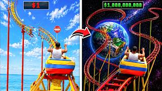 $1 VS $1,000,000,000 WATERSLIDE IN GTA !!