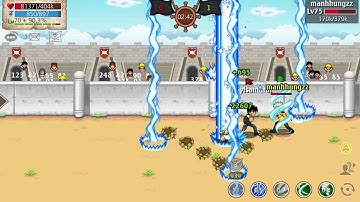 Hải tặc tí hon: Pvp 1 vs 1, Trái sét vs trái lửa (Event quay clip) - Pirates War