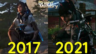 Evolution of Bright Memory Games 2017-2021