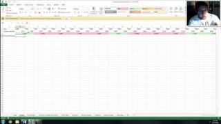 How to use sum functions, if functions, conditional formatting and macros