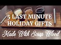 5 Last Minute Holiday Gifts - Made With Scrap Wood