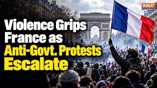 France in Chaos? Burning Buildings, Looted Shops and Tear Gas During Protests | World News