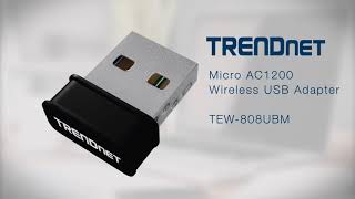 TRENDnet adaptador micro wireless USB TEW-808UBM AC1200, velocidad en un espacio reducido. screenshot 4