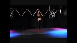 Teuta performing at Shimmy Shake Finals