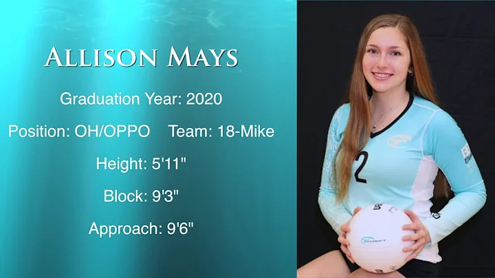 Allison Mays #2 Outside Hitter Class of 2020 | Tst...