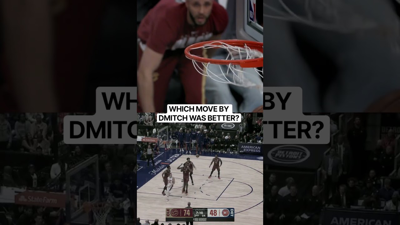 Sometimes it looks like Donovan Mitchell is just playing 1v1 🔥