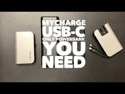 MyCharge USB-C is the only Powerbank you will need