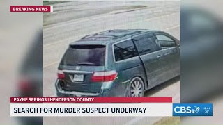 Authorities search for suspect in Henderson County homicide investigation