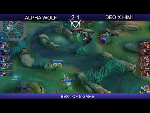 MLBB Tournament Day 2 FINALS l Alpha Wolfs vs Deo x Himi