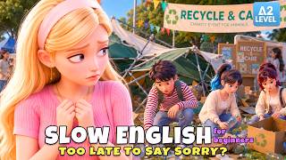 Madison Wanted to Say Sorry But It Was Too Late Slow English Listening Story A2 Level