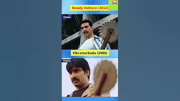 Rowdy Rathore 𝗩𝘀 Vikramarkudu Shorts Rowdyrathore Vikramarkudu Akshaykumar Viralshorts 