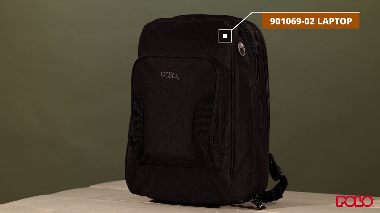 polo laptop backpack