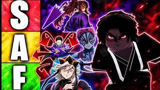 THE *NEW* BEST BDA/BREATHING Tierlist In Project Slayers 2..