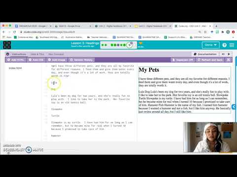 Unit 2 Lesson 3: Headings (Bubbles 9-10)