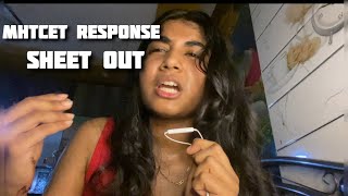 I failed 🥀|| mhtcet 2026 response sheet out😭