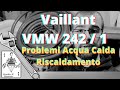 Vaillant VMW 242/1 : Come revisionare gruppo acqua e valvola 3 Vie