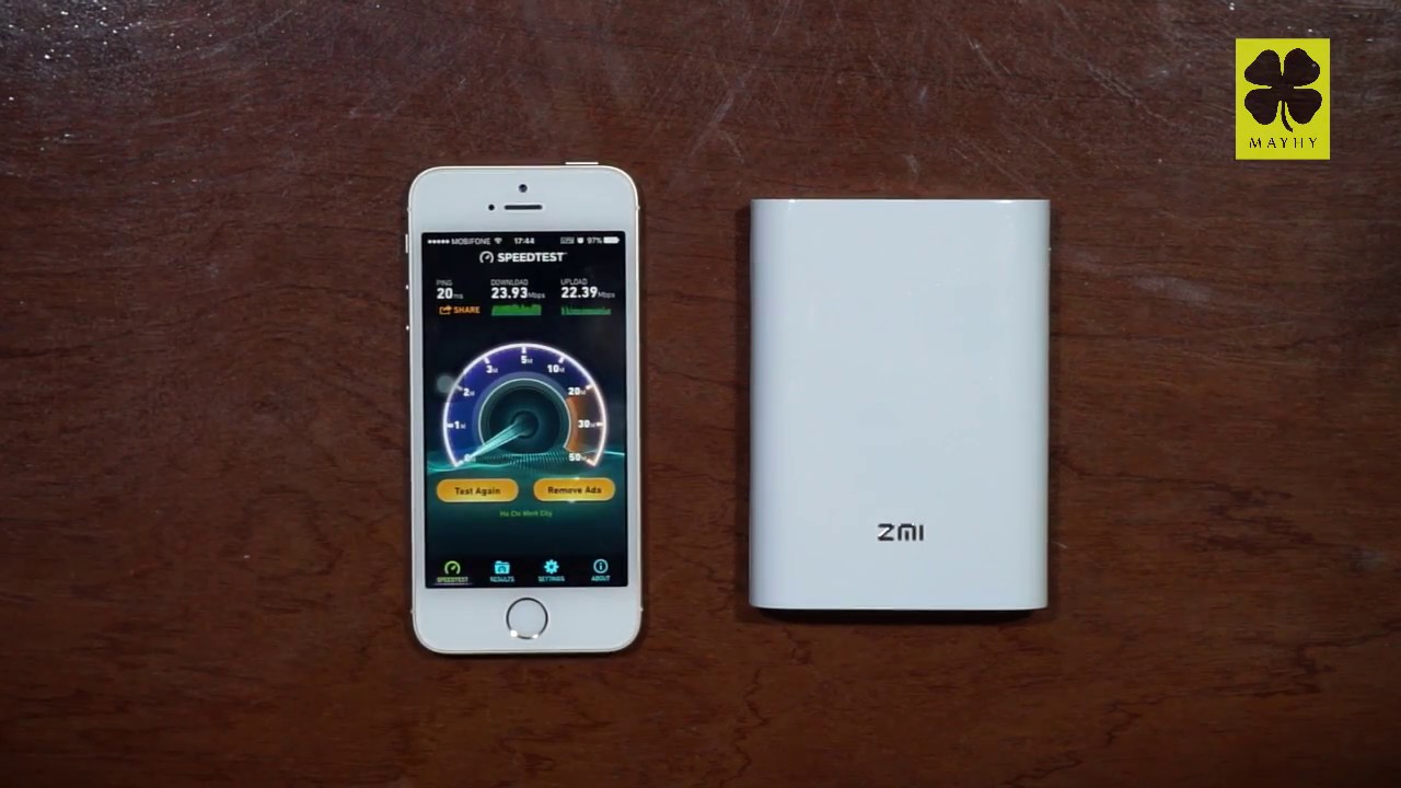 [Chính hãng] Thiết bị phát Wifi ZMi MF855 dùng sim 3G 4G