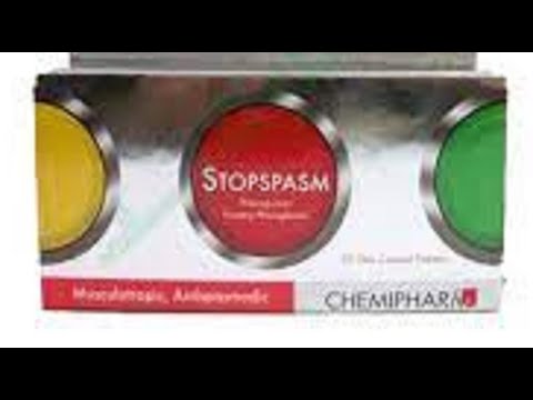 ستوب سبازم أقراص لعلاج تقلصات الجهاز الهضمى  