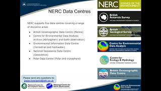 Give Us Your Data Webinar, Section 1 - Who we are