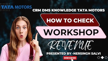 HOW TO CHECK WORKSHOP REVENUE IN INSIGHTS  / INSIGHTS SE WORKSHOP REVENUE KAISE CHECK KARE