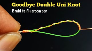 Combination knots for tying braid to fluorocarbon that anglers should know |Stronger than double Uni