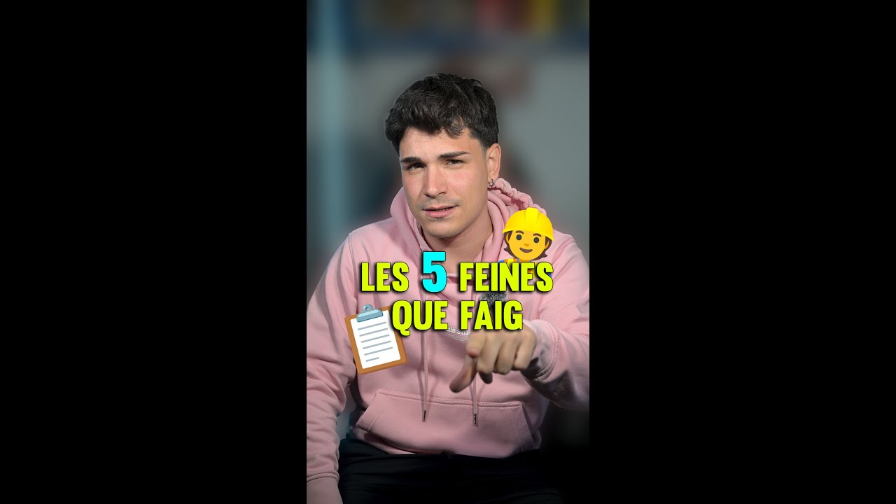 Les 5 feines que faig