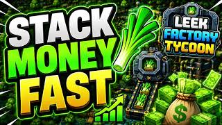 🔥 The FASTEST Way to STACK MONEY in Leek Factory Tycoon! 💰 screenshot 1