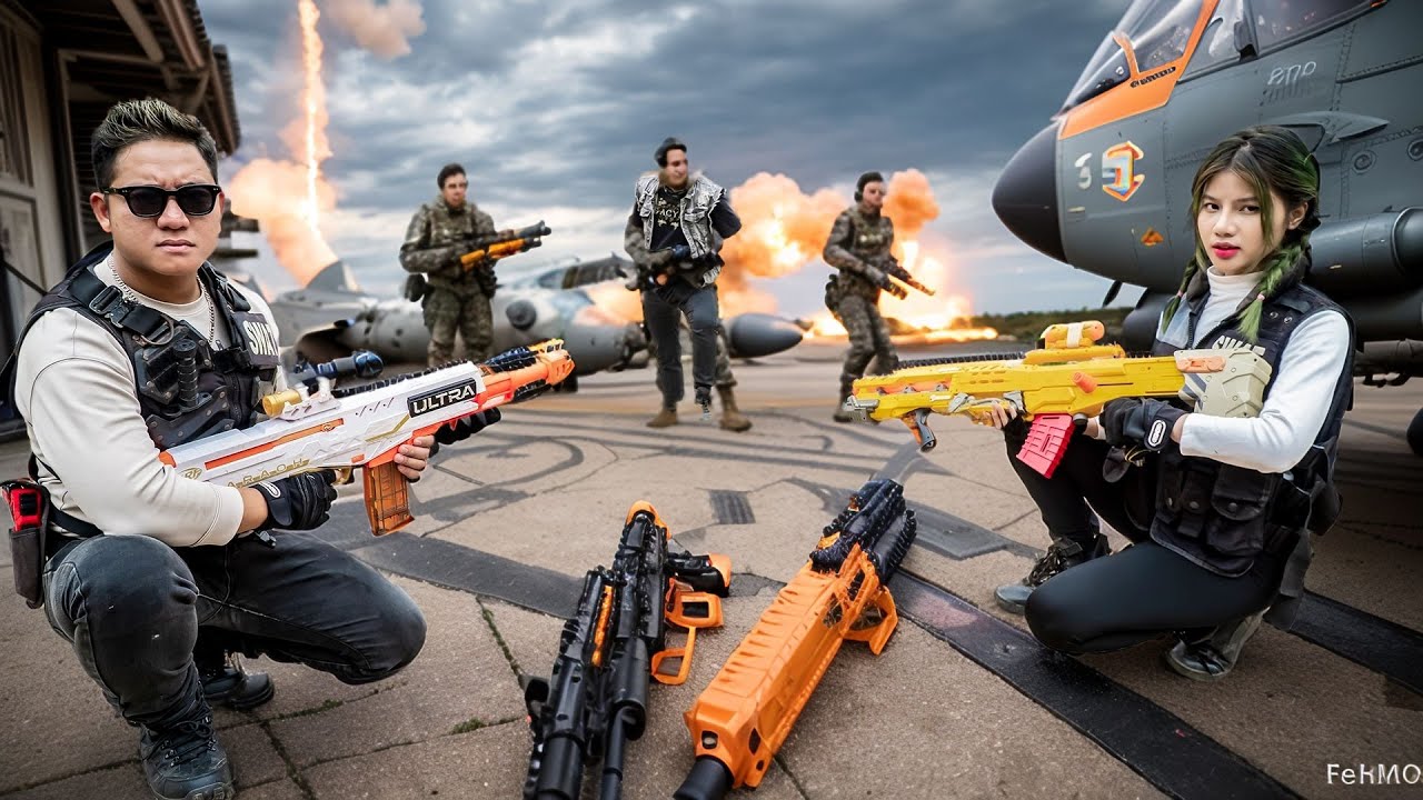 SEAL X Nerf War: Герой SEAL X Nerf Guns совершает впечатляющий побег после предательства!