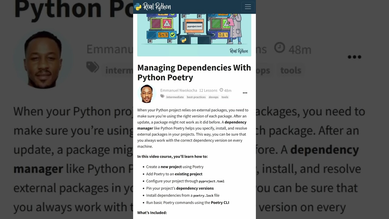 Master Dependency Management with Python Poetry!