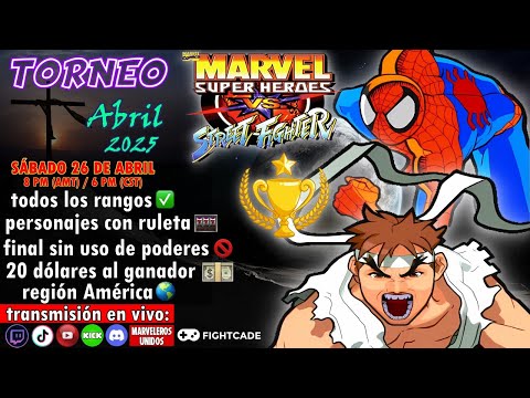 TORNEO ROLETA - Marvel Super Heroes vs Street Fighter.