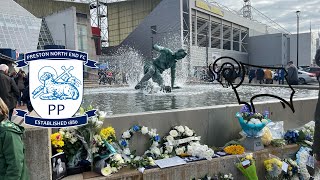 Tributes to Trevor Hemmings as points are shared at deepdale! Preston vs Derby County matchday vlog!