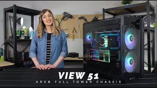 Thermaltake Chassis - View 51 TG ARGB - The Ultimate Workstation!