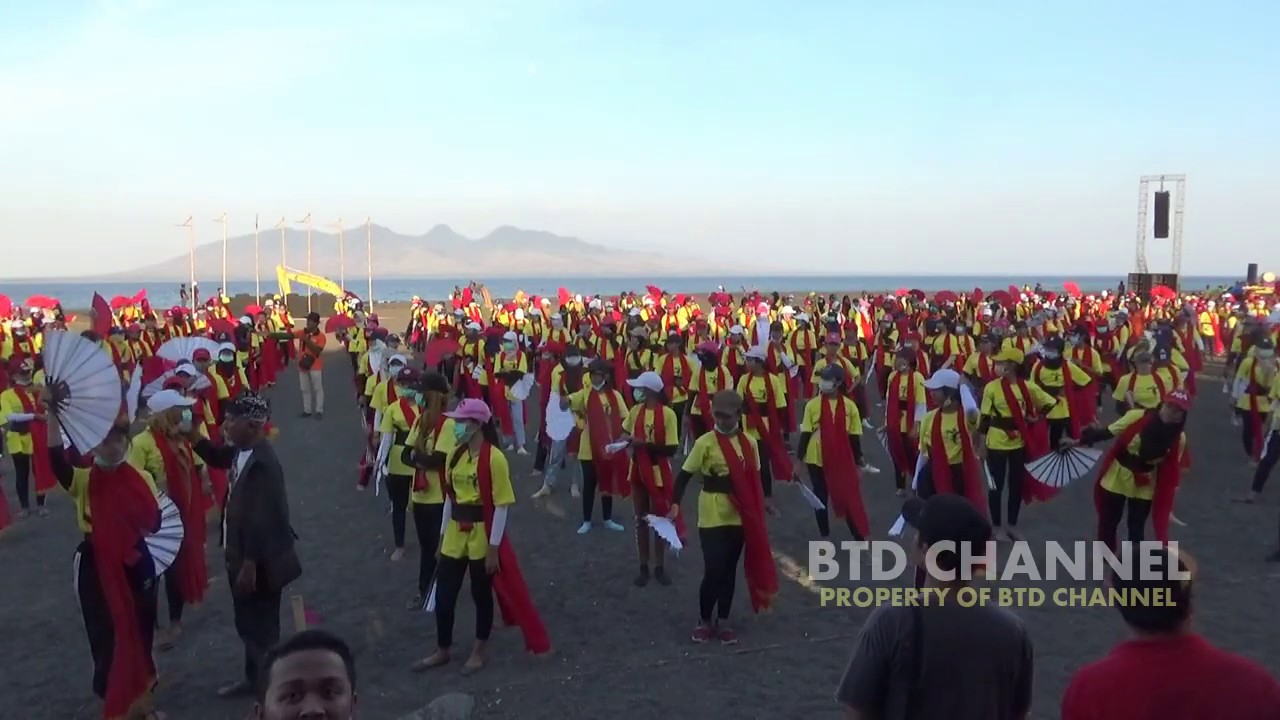 Gandrung Sewu 2019 Gladi Bersih Live pantai Marina Boom Banyuwangi 11 Oktober 2019
