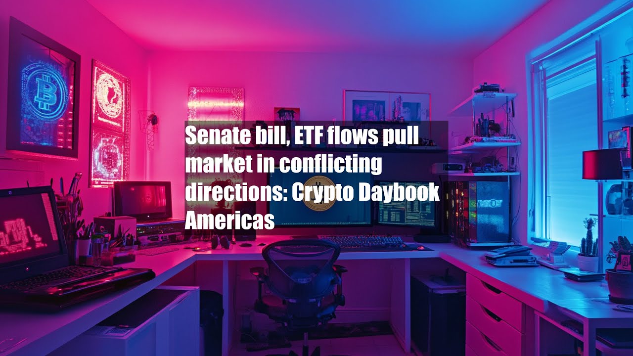 Senate bill, ETF flows pull market in conflicting directions: Crypto Daybook Americas