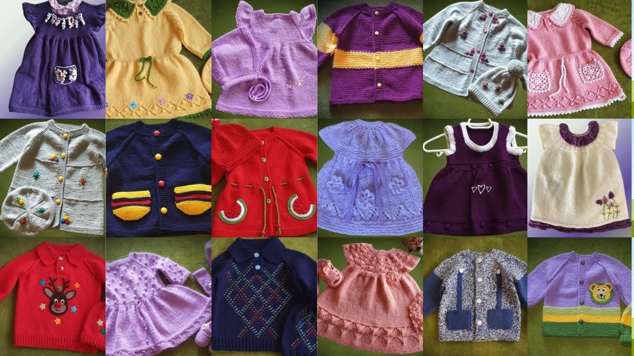 ✨TOP Trending FROCK  And Cardigan Styles For Beautiful Girls💖