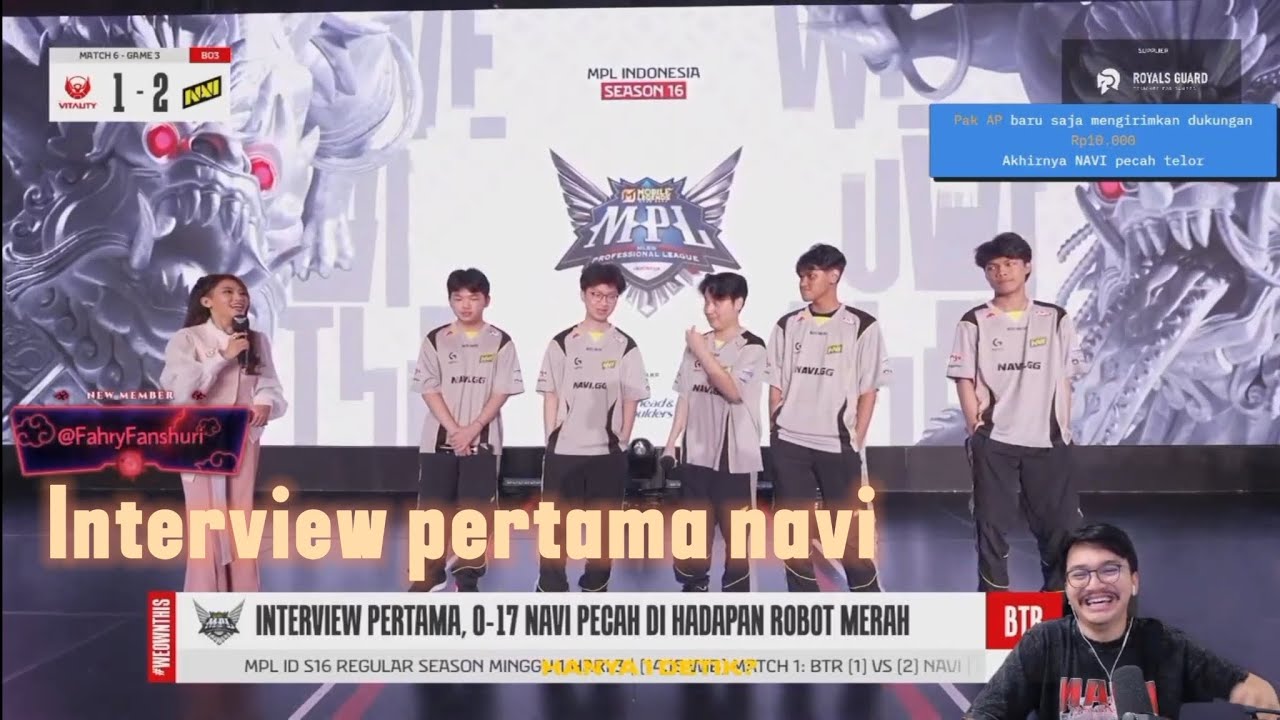 Interview Navi vs btr ft