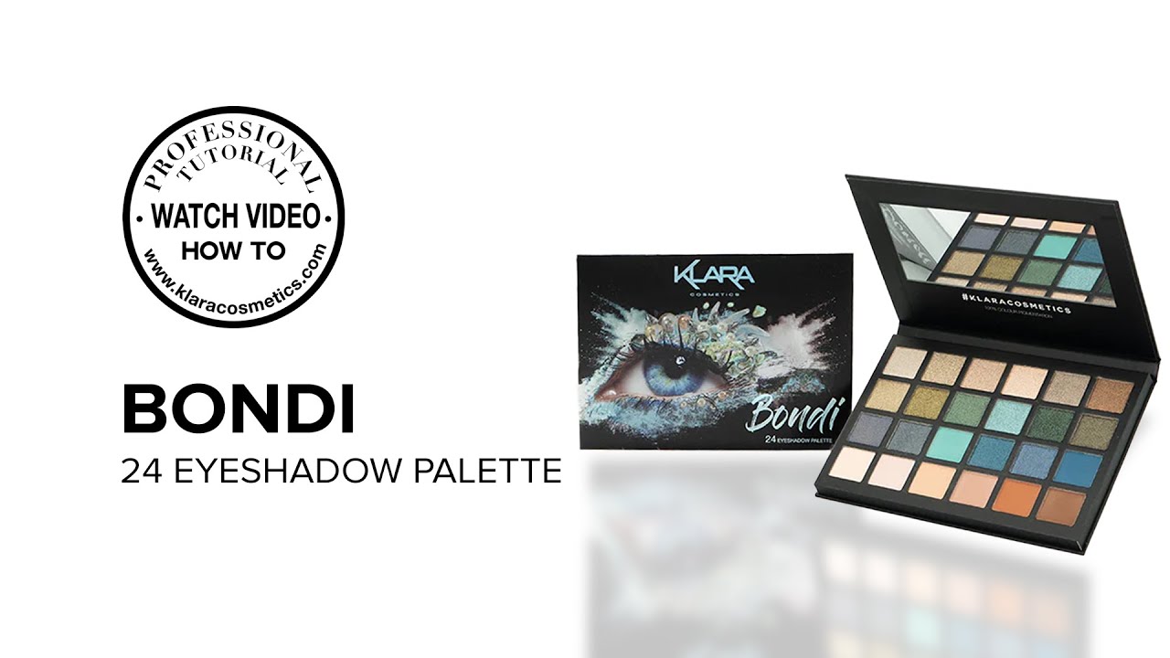 HOW TO : Bondi 24 Eyeshadow Palette